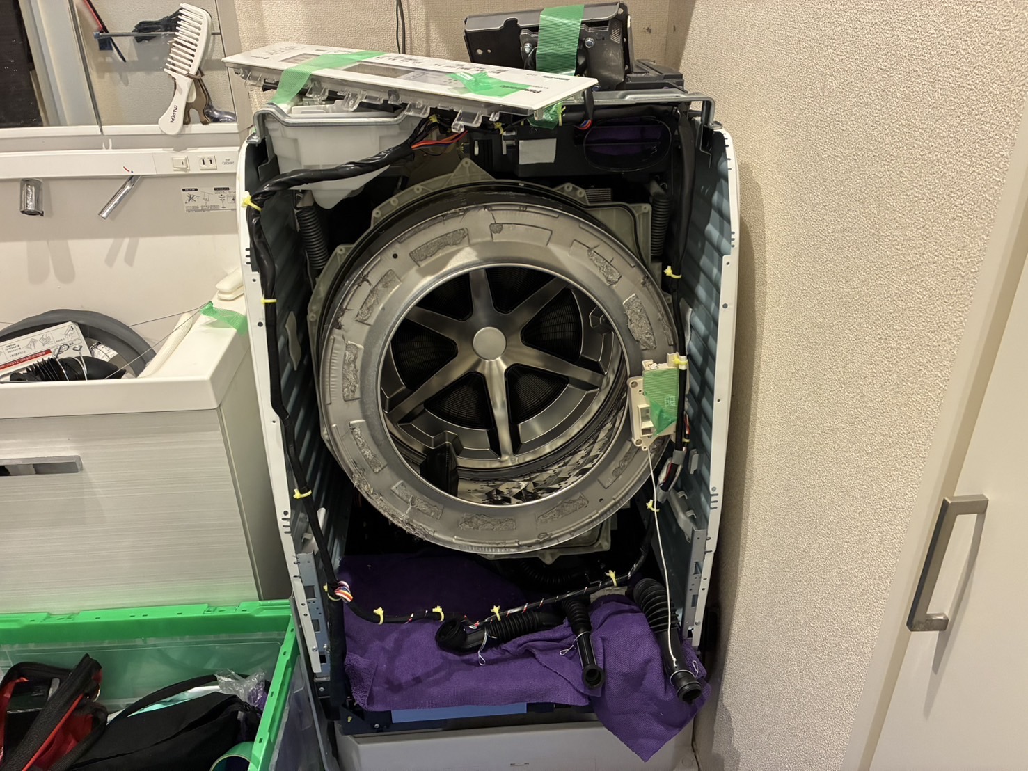 パナソニック洗濯機で乾燥が終わらない時の原因と対処法を紹介