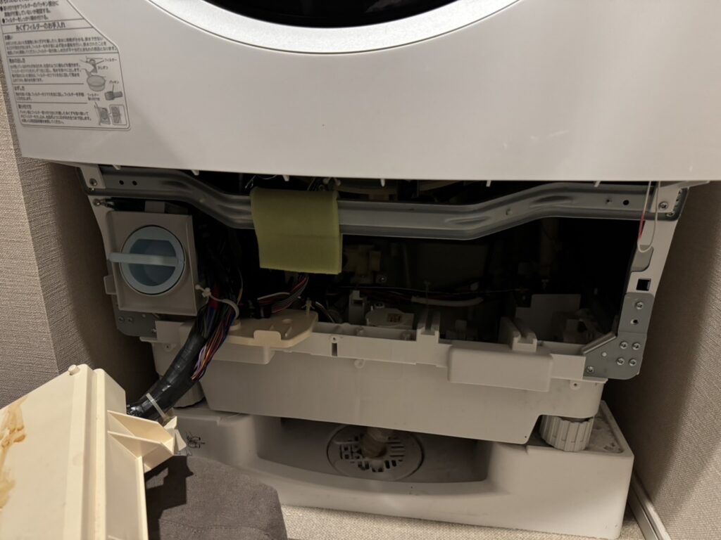 【ドラム式洗濯機全般】排水できない時の原因と対処法を紹介します