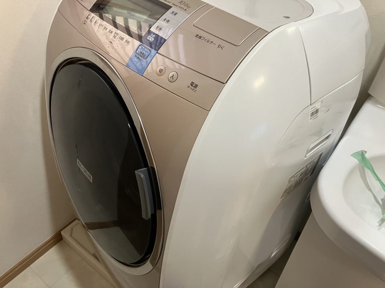 ドラム式洗濯機がガタガタ揺れてうるさい！原因と対処方法