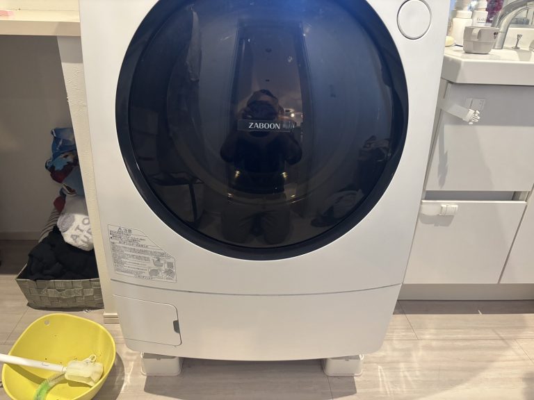 東芝ドラム式洗濯機「C1」内部詰まりの修理に行ってきました