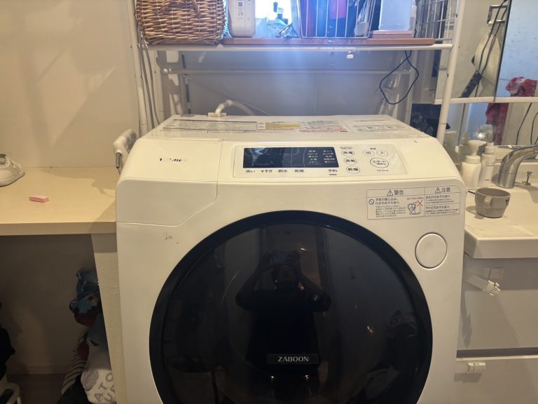 東芝ドラム式洗濯機「C1」内部詰まりの修理に行ってきました