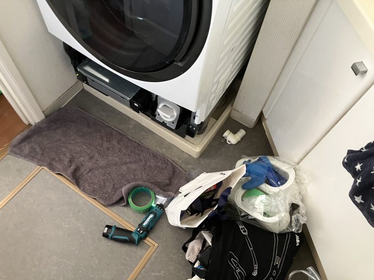 パナソニックドラム式洗濯機【NA-VXシリーズ】乾燥機能低下！分解洗浄業者の作業実績