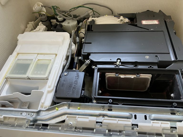 パナソニックドラム式洗濯機【NA-VXシリーズ】乾燥機能低下！分解洗浄業者の作業実績