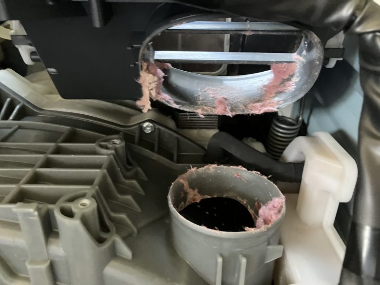 パナソニックドラム式洗濯機【NA-VXシリーズ】乾燥機能低下！分解洗浄業者の作業実績