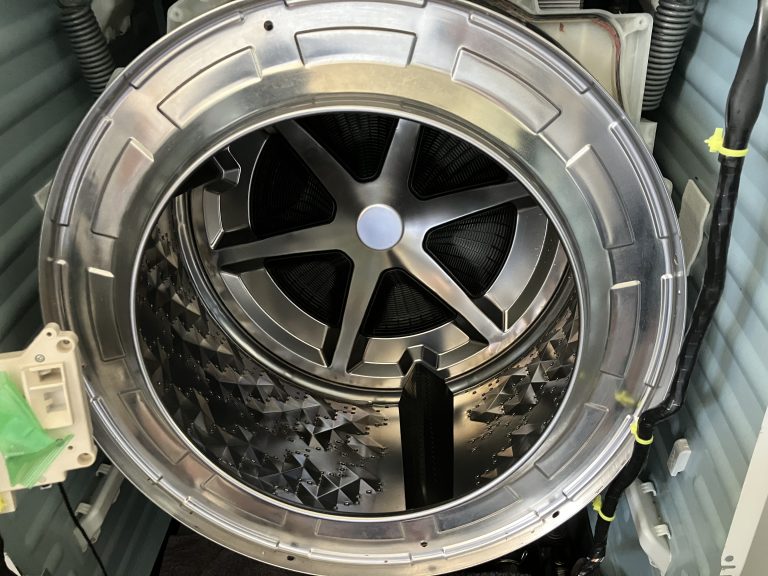 パナソニックドラム式洗濯機【NA-VXシリーズ】乾燥機能低下！分解洗浄業者の作業実績