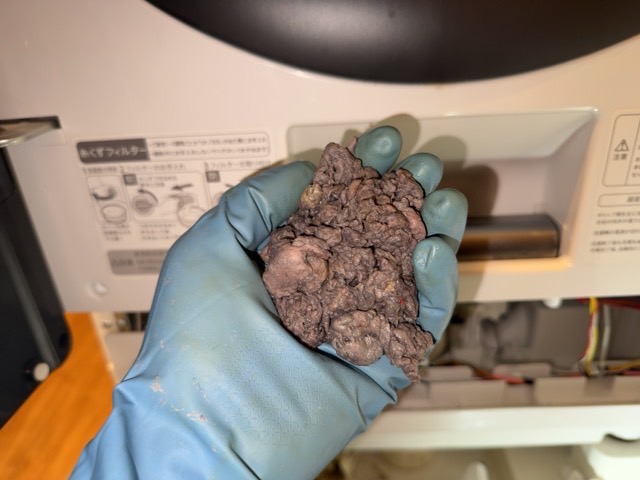 千葉県木更津市で洗濯機の排水つまり修理に行ってきました