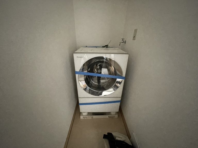 埼玉県越谷市でドラム式洗濯機取り付け業者の作業実績