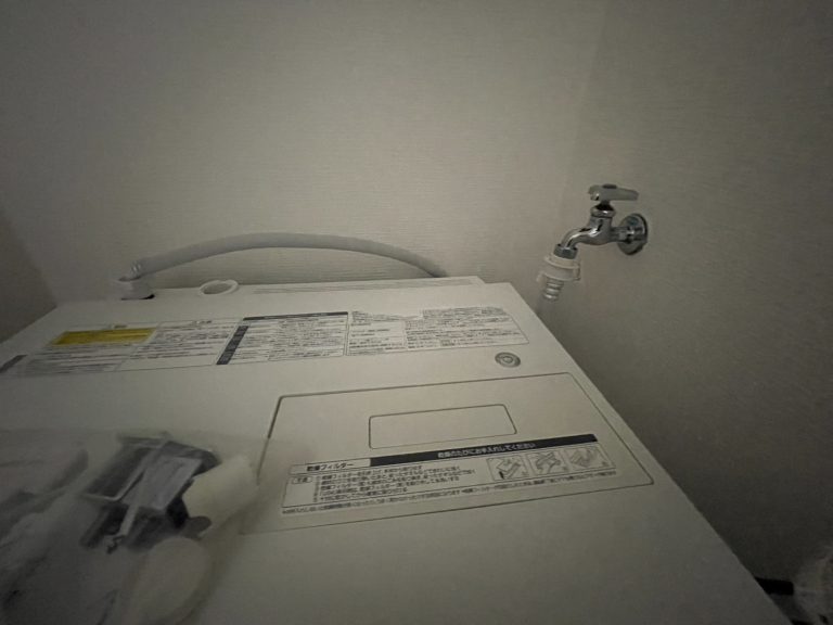 埼玉県越谷市でドラム式洗濯機取り付け業者の作業実績