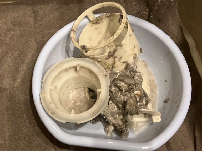 東京都大田区で洗濯機の排水口つまり修理に行ってきました