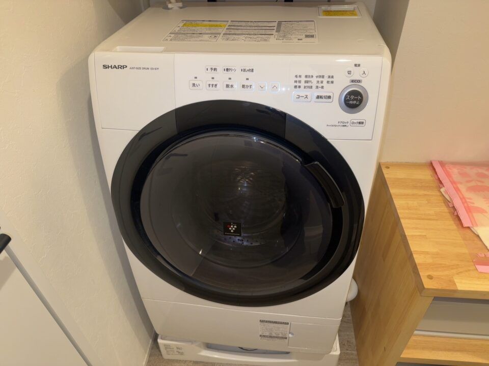 東京都墨田区【シャープドラム式洗濯機】E03排水エラー