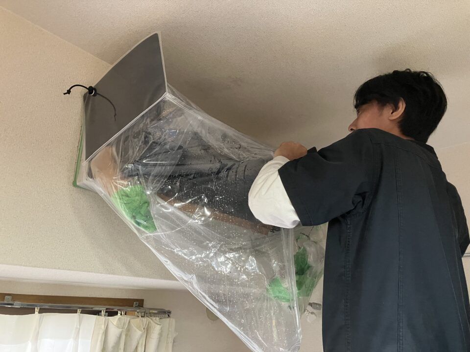 神奈川県川崎市【エアコン分解洗浄】専門業者の作業実績