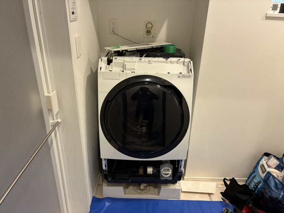 神奈川県横浜市【ドラム式洗濯機分解洗浄】専門業者の作業実績｜ブログ