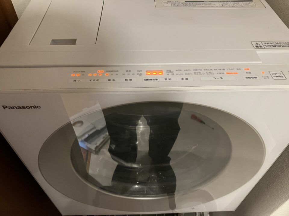 大阪府大阪市 パナソニックドラム式洗濯機U11 排水エラー