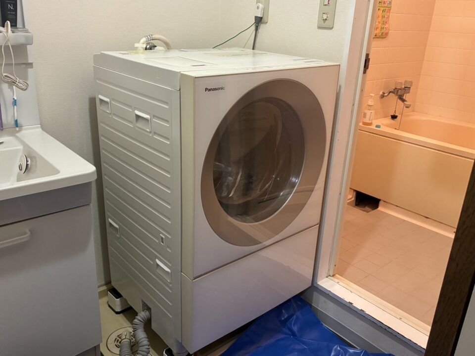 千葉県浦安市 パナソニックドラム式洗濯機U11排水エラー