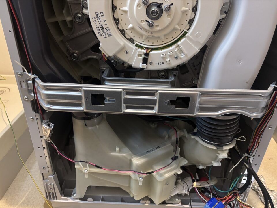 シャープドラム式洗濯機「C33」エラーが起きた時の原因と対処法